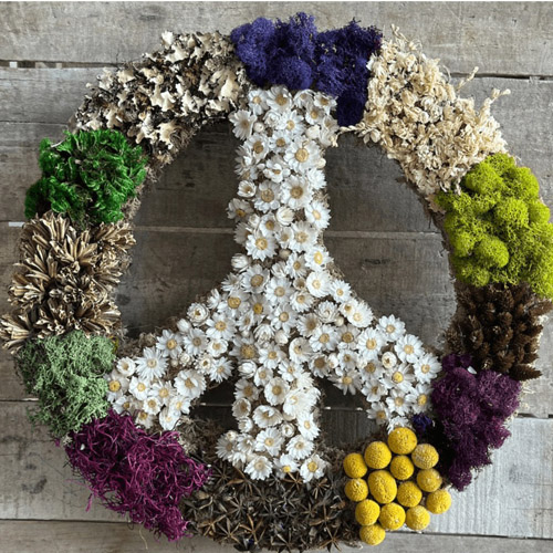 DIY Dried Floral Wreath