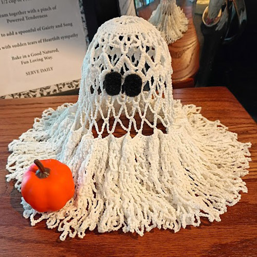 Let's Make a Doily Ghost