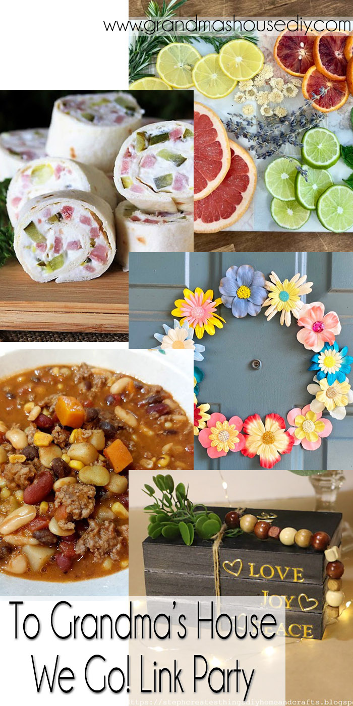 This link party is all about homemade, homemaking, DIY, recycling, upcycling, before and afters (of rooms, Wednesday Link Party #445