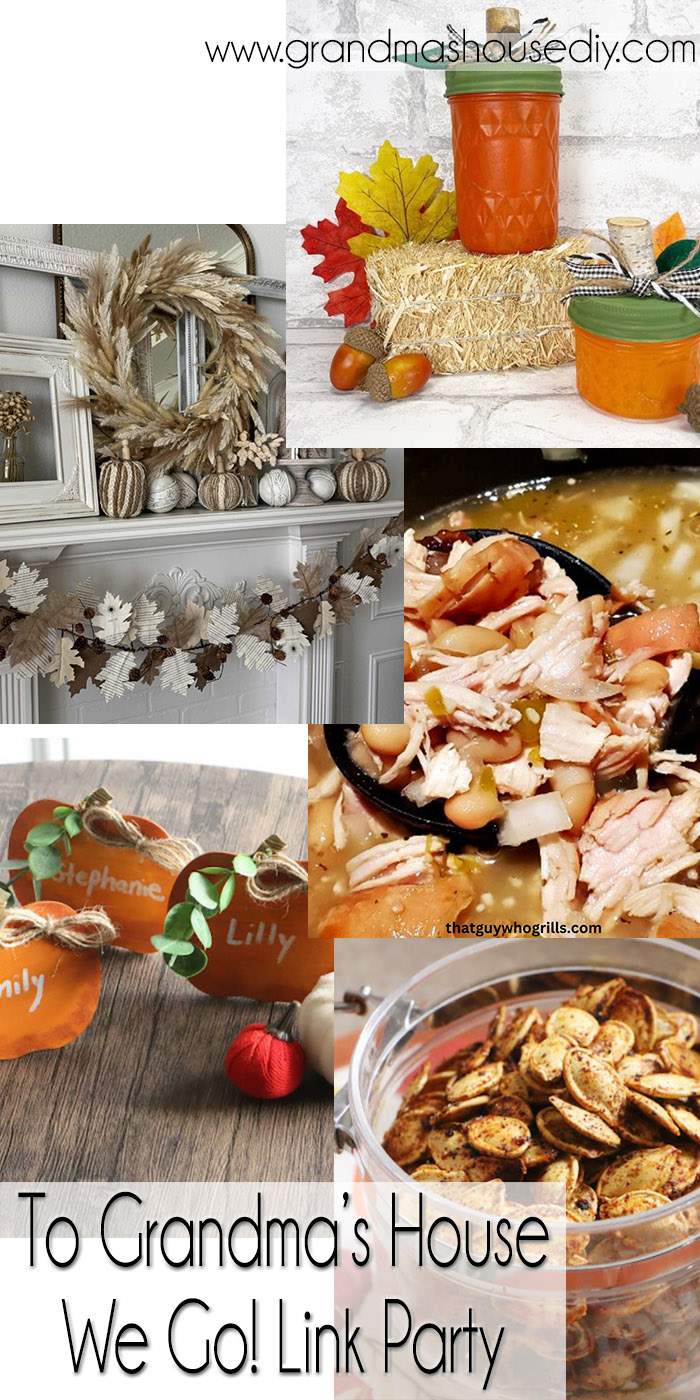 This link party is all about homemade, homemaking, DIY, recycling, upcycling, before and afters (of rooms, Wednesday Link Party #475