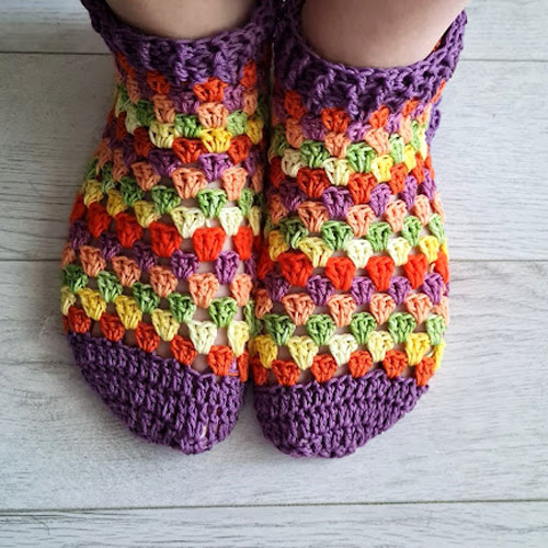 Granny Stripe Socks